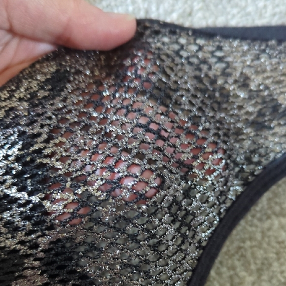 Diesel Black Mesh Top - Picture 3 of 6